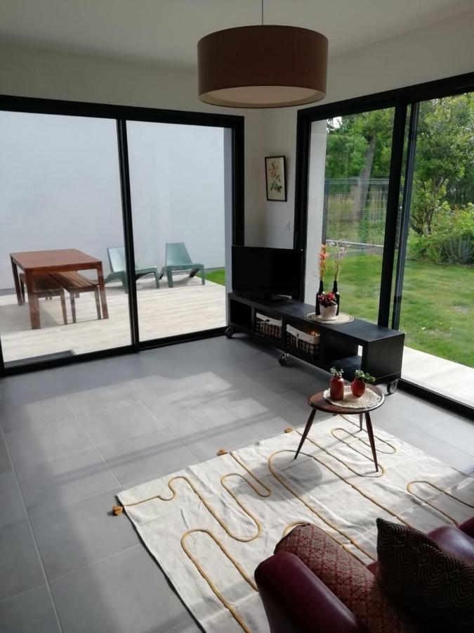 Charmante Maison Neuve Au Lac D'Hourtin Ngoại thất bức ảnh