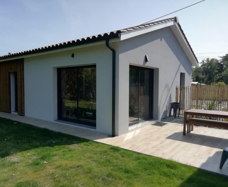 Charmante Maison Neuve Au Lac D'Hourtin Ngoại thất bức ảnh