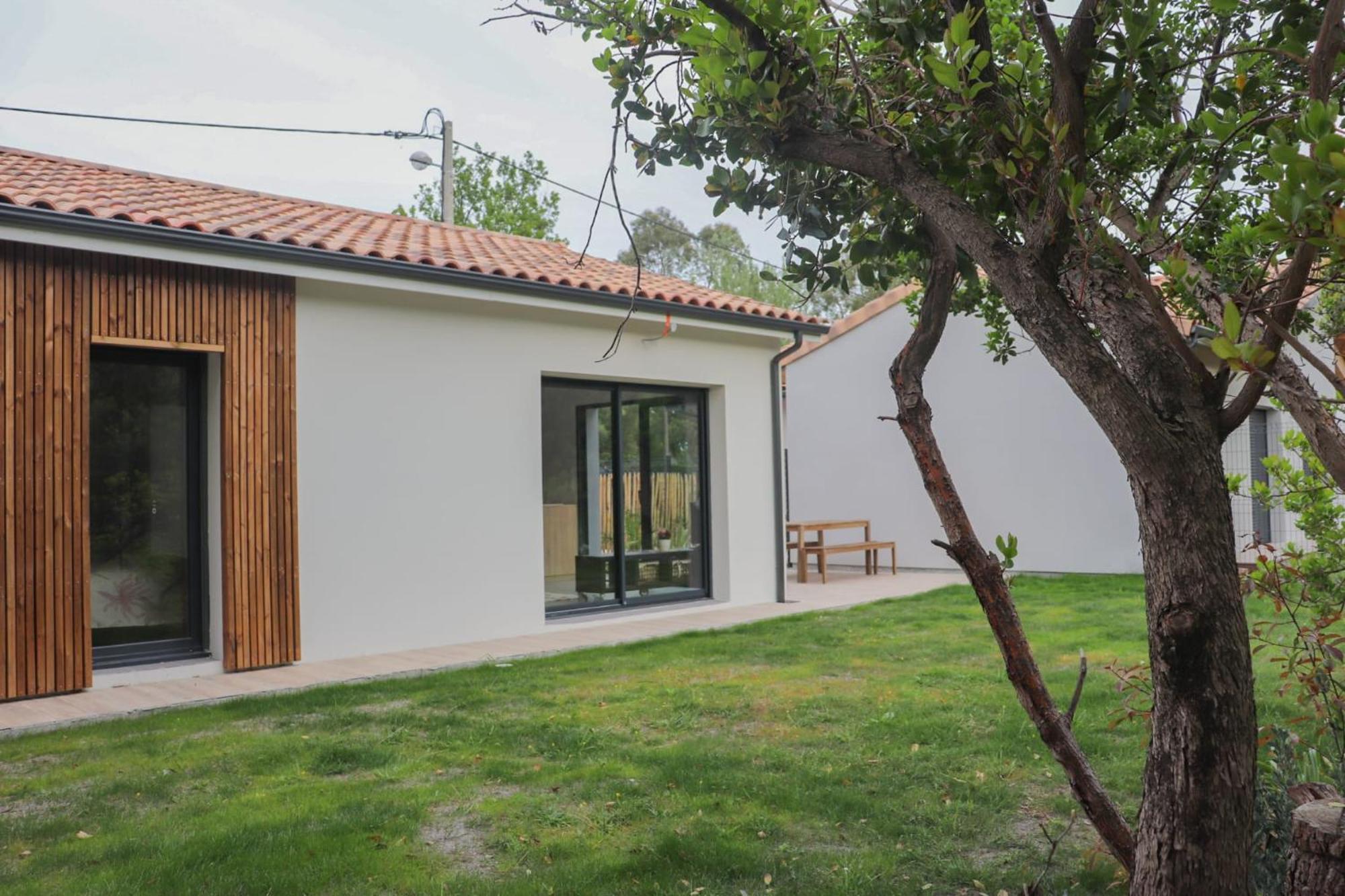 Charmante Maison Neuve Au Lac D'Hourtin Ngoại thất bức ảnh